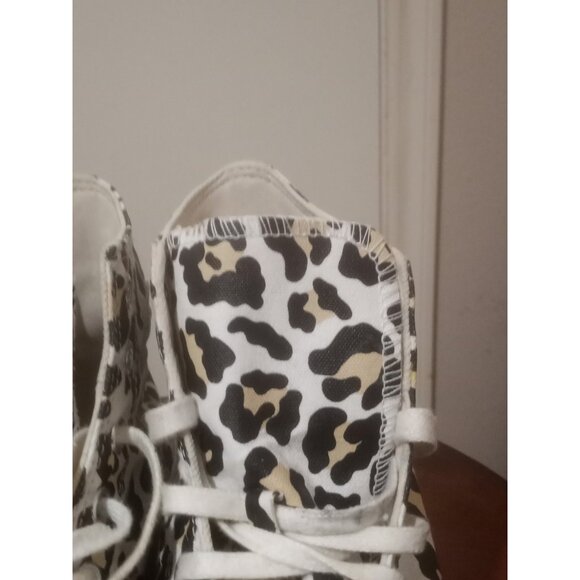 Converse Chuck Taylor All Star Lugged Shoes Womens Sz 11 Leopard Print Platform - Picture 6 of 13